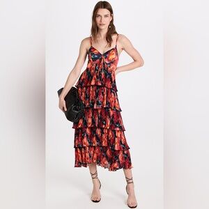 Cinq a sept tiered dress